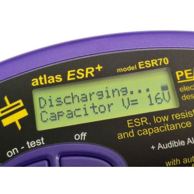 Peak Electronic ESR70 - Atlas ESR PLUS - Resistance Meter / Direnç - Kapasitans Ölçer1133