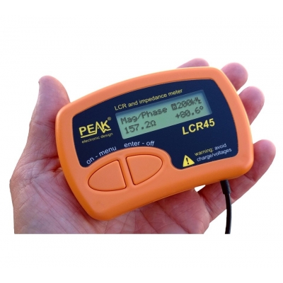 Peak Electronic LCR45 - LCR Impedance Meter - Empedans Metre1102