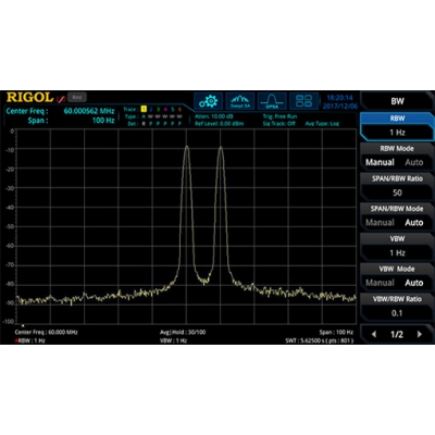 Rigol RSA3045N 4.5GHz Real Time Spektrum Analizörü - VNA Özlelikli1229