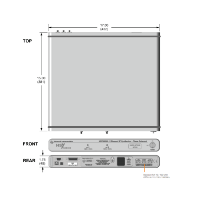 Holzworth HSY9002A 2 Kanal 10 MHz - 20 GHz RF Synthesizers2103