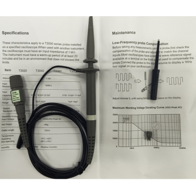 Hantek T3100 100MΩ Yüksek Voltaj Osiloskop Probu2361