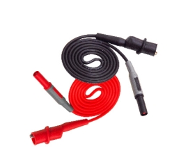 Pintek BP-253N Banana Plug - Alligator Clip / 100cm Resim