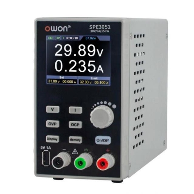 Owon SPE3051 150W 30V-5A Tek Kanal DC Güç Kaynağı 2451