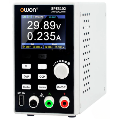 Owon SPE3102 200W 30V-10A Tek Kanal DC Güç Kaynağı2450
