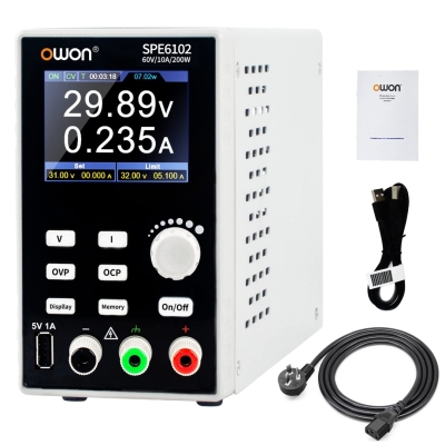 Owon SPE6102 200W 60V/10A Tek Kanal DC Güç Kaynağı2453
