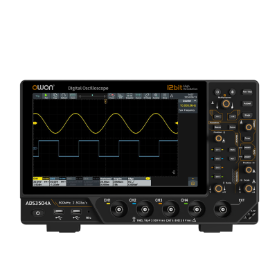 Owon ADS3204A 200 MHz 4 Kanal 2.5GSa/s 12 Bit Multi-Fonksiyonel Dijital Osiloskop2575