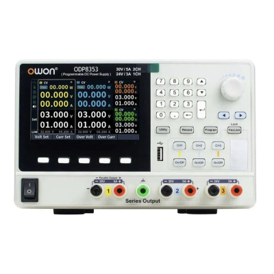 Owon ODP8353 204W 3 Kanal Programlanabilir DC Güç Kaynağı2611